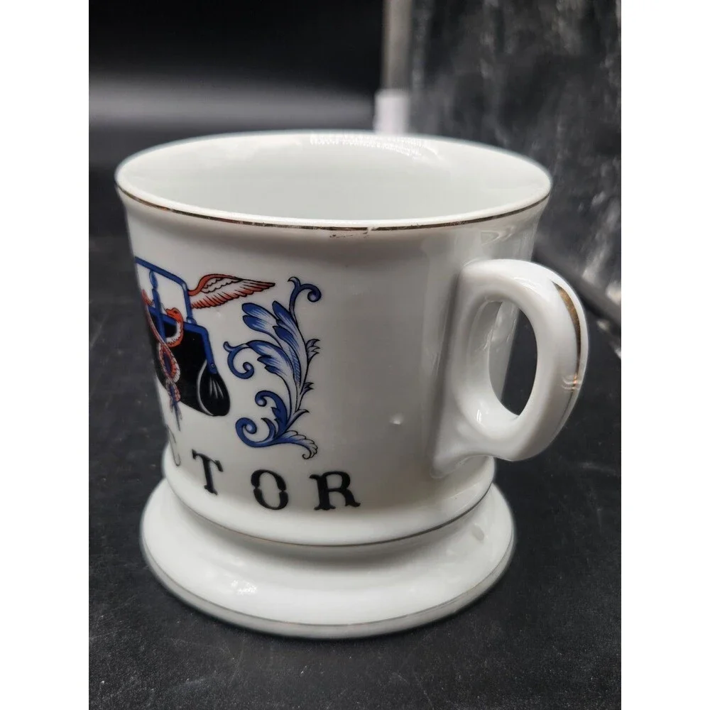 Vintage Doctor Occupation Knobler Shaving Grooming Mug Cup